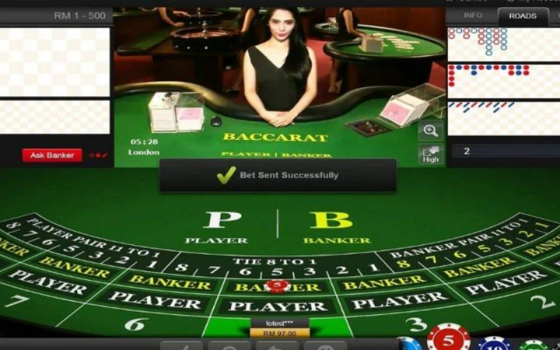 Game bài kinh điển Baccarat