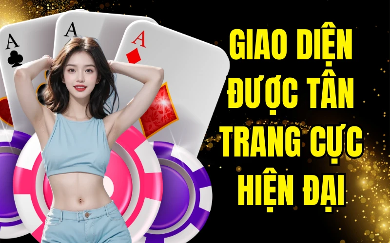 Giao diện được tân trang cực hiện đại